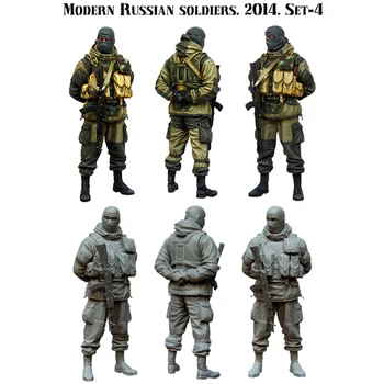 1/35 smolo slika vojak model sodobni ruski vojak gk roko, da ne beli model vojaški vojni 163
