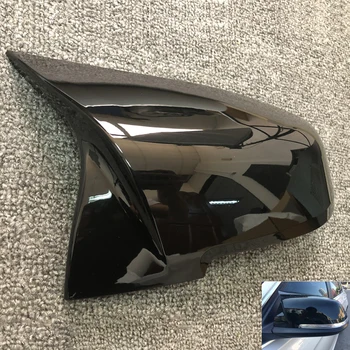 1 Par Gloss Black Avto Rearview Mirror Pokrov zaščitni pokrov Za BMW F20 F21 F22 F30 F32 F36 X1 F87 M3