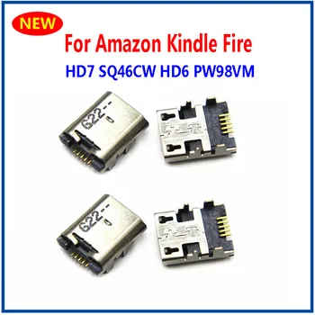 10-100 KOZARCEV Mini Micro USB Priključek Priključek za Polnjenje DC Vtičnice Vrata rezervnih Delov Za mazon Kindle Fire HD7 SQ46CW HD6 PW98VM