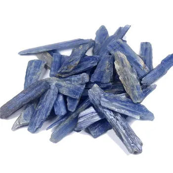 100 g Naravnih Kianit Quartz Polirani Tanko rezino obliko modri Kristali Padle Gramoz cyanite gemstone za Zdravljenje