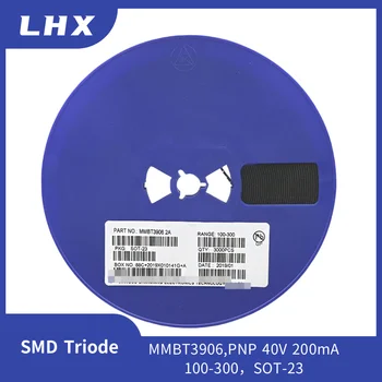 100 kozarcev/VELIKO SMD Triode Tranzistorji MMBT3906 PNP največ 40v 200mA 100-300 SOT-23 Spot Prodaja