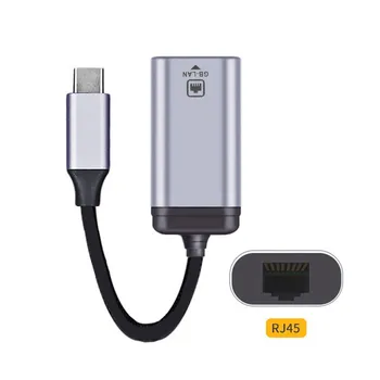 1000Mbps Gigabit Ethernet Omrežja LAN Adapter USB-C Tip-C USB 3.1 Kabel za Prenosnik