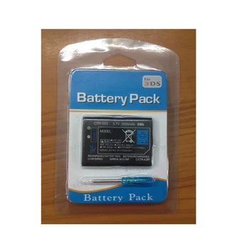 10pcs 3,7 v 2000mAh baterija Li-ion baterija za 3DS polnilna baterija