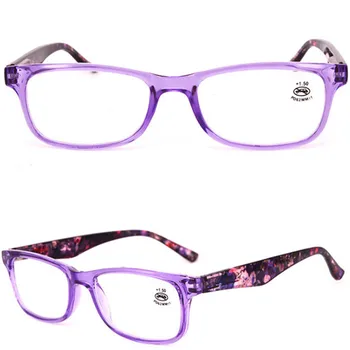 10pcs/veliko plastičnih Obravnavi Očala Moški Ženske letnik presbyopic očala z spomladanski tečaji +100 +150 +200 250 +300 +350