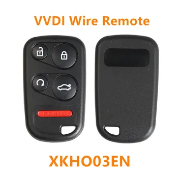 10pcs/veliko Xhorse univerzalno VVDI žice daljinski upravljalnik XKHO03EN XKHO04EN Avto Ključ ne transpponder čip za VVDI Mini Ključno Orodje VVDI2