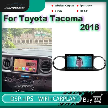 2 Din Android 10 avtoradia Za TOYOTA Tacoma 2018 GPS Navigacijski DVD Multimedijski Predvajalnik Samodejno Video Stereo Sprejemnik Vodja Enote