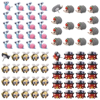20-Pack-gnome Dekorativni Srčkan Živali, Oblike, Palec Prečenje risalnimi žebljički Thumbtacks Sličice za Umetniško Fotografijo Sporočilo Stenska Tabla
