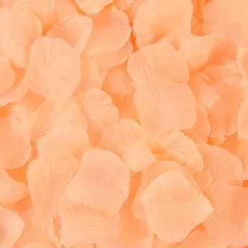 2000pcs/veliko Breskev Svile cvetni listi Vrtnice Za svate DIY Okraski Moda Umetne Rože Svilene Cvetnih listov