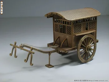 2019 novi Kitajski stari prevoz lesenega modela serije/ Qin & Han dinastije prevoz lesene model