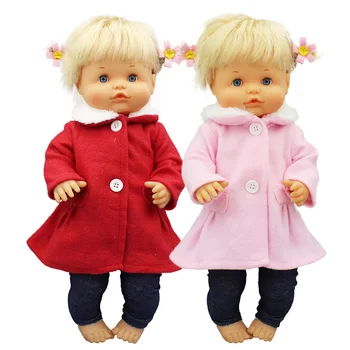 2020 Novo Volnene tkanine, oblačila, lutka Obleko, ki ustreza 42cm Nenuco Lutka Nenuco su Hermanita Lutka Dodatki