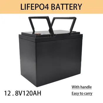 2021 12.8 v 120AH lifepo4 baterije z 100A BMS 12V 120Ah baterija za voziček UPS doma aparat inverter