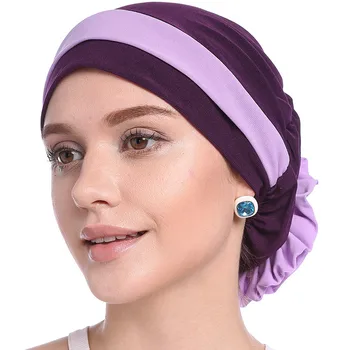 2021 raztegni notranje hidžab kape pripravljen nositi hidžab bonnet cvet indijski headwrap muslimanskih klobuk turban femme musulman turbante