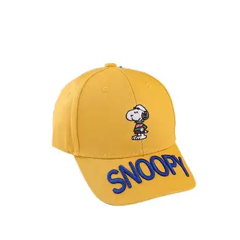 2022 Novo Snoopy Seriji Poletje za Otroke Zabavno Klobuk Stoji Snoopy Pismo Vezenje Baseball Skp 6Corlors Kawaii Anime Plišastih Igrač