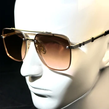 2023 Vintage Sončna Očala Za Moške Kvadratnih Trendi Sončna Očala Ženske Luksuznih Modnih Očal Prevelik Odtenki Gafas De Sol Lentes Sonce