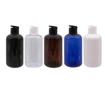 20pcs 250ml Bela/Črna ŽIVAL Kozmetični Emulzija,Steklenice, Plastične Creamre Embalaža, Posoda,Prazno Plastično Steklenico v Prahu