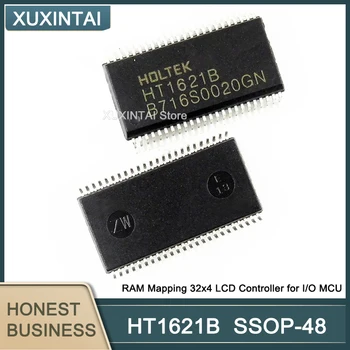20Pcs/Veliko HT1621B HT1621 RAM Kartiranje 32x4 LCD Krmilnik za I/O MCU SSOP stranski 48