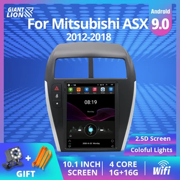 2DIN Android 9.0 avtoradia Za Mitsubishi ASX 1 2013 - 2018 Avto Večpredstavnostna Video Predvajalnik Navigacija GPS Ni 2din 2 Din, Dvd Predvajalnik