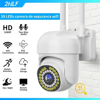 2MP PTZ Varnostne Kamere Pametnega Doma na Prostem WiFi Brezžični Baby Pet Spremljanje IP Človekovih Odkrivanje Nepremočljiva CCTV nadzorna Kamera