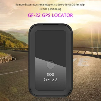 2PCS GF22 GF09 Lokator Brezžično Smart Natančnost Anti-theft Položaja Starejših Otrok GPS Tracker Močno Magnetno Namestitev