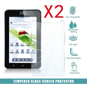 2Pcs Tablet, Kaljeno Steklo Screen Protector Kritje za Zte Zavihku Osnove 7.1 Tablični Računalnik Anti-Scratch eksplozijam Zaslon