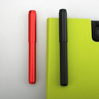 2PCS Visoko-kakovostni Poslovni Pero 80 Serija rdeče Črno Nalivno Pero Dodatno Kazen za 0,38 mm Nib Pisanje