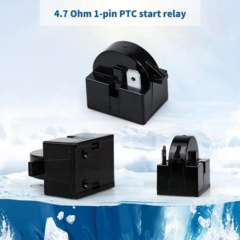 2X 1 Pin QP2-4.7 PTC Starter Rele,1 Pin Hladilnik Starter Rele In 6750C-0005P Hladilnik Preobremenitve Zaščitnik