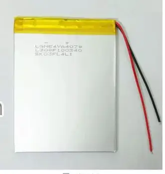 3,7 V: 4000 mah Tablet PC baterije vsaka znamka ravno litij-polimer baterija 3080100 Polnilne Li-ion Celice, Polnilne Li-ion Oznaka