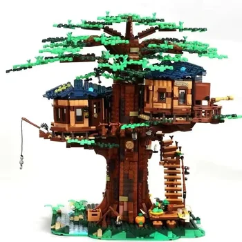 3117pcs hišico Največje Drevo Model gradniki Ideje 21318 Opeke DIY Izobraževalne Igrače, Darilo za Otroke 6007