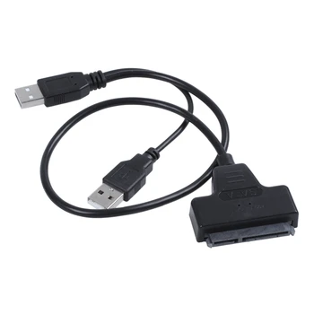 3X USB2.0 Do SATA Adapter Kabel 48 cm Za 2.5 Inch Zunanji HDD SSD