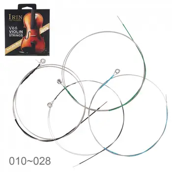 4pcs/set Violino String E-A-D-G Jeklene Žice s Polno Svetlih Tonov za 1/8 - 4/4 Vse Velikosti Violino