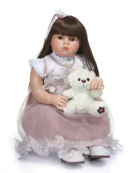 70 cm 28 palca Prerojeni Baby Doll Dojenček Rodi Bonecas Infantil Meninas Boneca Prerojeni Malčka, Igrače za Otroke Brinquedos Juguete
