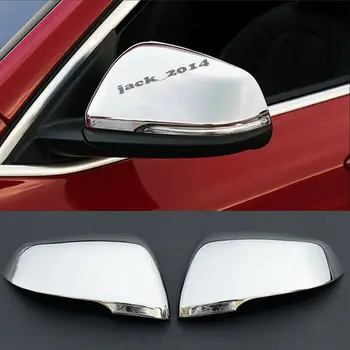 ABS Chrome Strani Krilo Ogledalo Skp Zajema trim 2pcs Primerni za BMW X1 2016 2017 2018