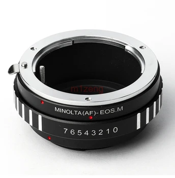 AF-EOSM Adapter Ring za sony, MINOLTA(AF) Objektiv canon EF-M eosm/m1/m2/m3/m5/m6/m10/m50/m100 Mirrorless fotoaparat