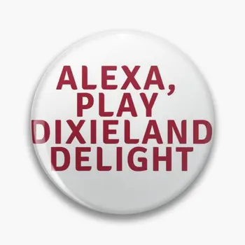 Alexa Igrajo Dixieland Navdušili Mehko Gumb Pin Ovratnik Klobuk, Risanka Darilo Značko Ustvarjalne Ženske Dekor Broška Kovinski Srčkan Moda