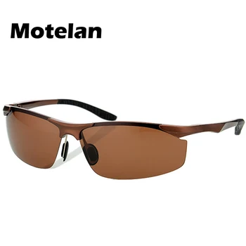 Aluminija, magnezijeve zlitine okvir polarizirana moške vožnjo sončna očala, moška sončna očala slog za Voznike Očala 8179