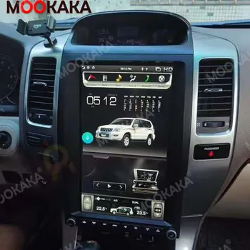 Android 10.0 Za Toyota Prado med 2002 in 2010 naraščal Avto GPS Navigacija Glavo Enota Multimedijski Predvajalnik Auto Radio magnetofon Stereo IPS