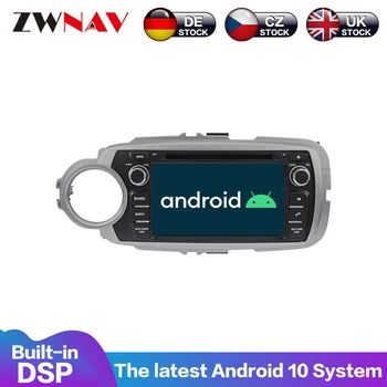 Android 10 PX6 4+64 G Z DSP Carplay IPS Zaslon Za Toyota Yaris 2012-2015 VELIK ZASLON Samodejno AC Radio Stereo GPS Navi Mul