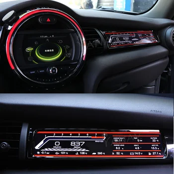 Android Auto Co-pilot Konkurenčno nadzorno ploščo Za BMW Mini F55 F56 F57 2014-2020 Spremenjen Digitalni LCD Zaslon Informacijski Sistem
