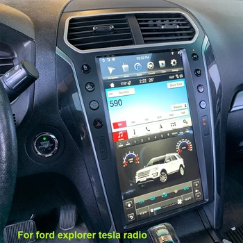 Android Avto DVD Player, Radio, GPS Navigacija Za Ford explorer 2011-2019 Tesla Multimedijski AutoRadio Avtomobilski Stereo sistem TPMS USB WiFi 4G