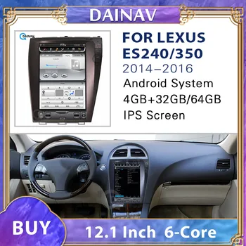 Android avto, GPS navigacija ZA Lexus ES ES240 ES350 2006-2008 avtoradio, predvajalnik samodejno radio DVD magnetofon vodja enote