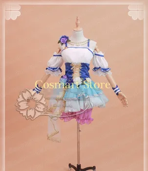 Anime Love Live! Sonce!! Aquars Watanabe Si Angel Idolized Enotno Cosplay Kostum Lolita Obleko Halloween Obleko Za Ženske Iz