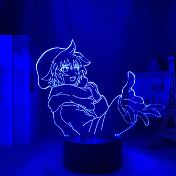 Anime ste na vrsti, da Umre 3D LED Nočna Soba Dekor za 16 Pisane Dotik Akril Shin Tsukimi Znak Namizno Svetilko Darilo za Rojstni dan