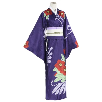 Anime Tamayo Cos Demon Slayer Cosplay Kimono Uniforme Kostum Igre Stranka Celoten Sklop