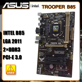 Asus POLICIST B85 Motherboard 1150 LGA DDR3 RAM 16GB Za Core i3-4330 i5-4590S cpe, PCI-E 3.0 USB3.0 Intel B85 VGA, ATX Placa-mãe