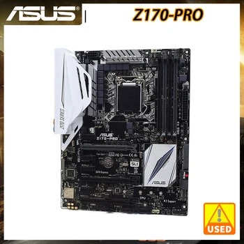 ASUS Z170-PRO Motherboard 1151 Motherboard DDR4 64GB 3600MHz Intel Z170 USB3.1 M. 2 SATA3 PCI-E 3.0 ATX Podpora Core i7 CPU 7700k