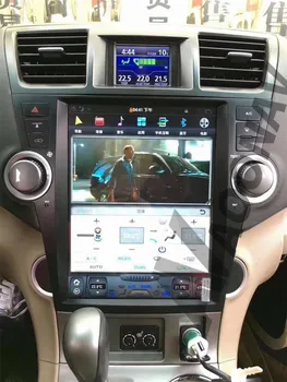 avto auto radio predvajalnik za Toyota Highlander 2009-2012 2din android avtomobilski stereo sistem autoradio navpično zaslon, DVD predvajalnik