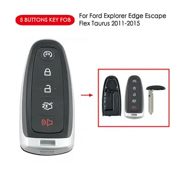 Avto Daljinski Ključ Fob Lupini Primeru Zamenjava Za Obdobje 2011-2015 Ford Edge Explorer
