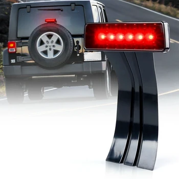 Avto LED Tretja Zavorna Rep Luči Visoko Gori Stop Luči za Jeep Wrangler JK 07-18