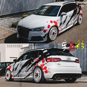 Avto nalepke ZA Audi RS3 RS4 RS5 RS6 spremenjen telo modni decals dirke dekorativne nalepke