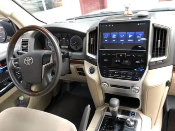 Avto Radio Android magnetofon Za Toyota Land Cruiser VXR 2016-2020 GPS Navigacija Auto Stereo Multimedijski Predvajalnik MP3 Carplay